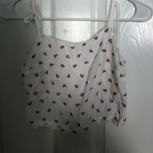 brandy Melville floral tank top